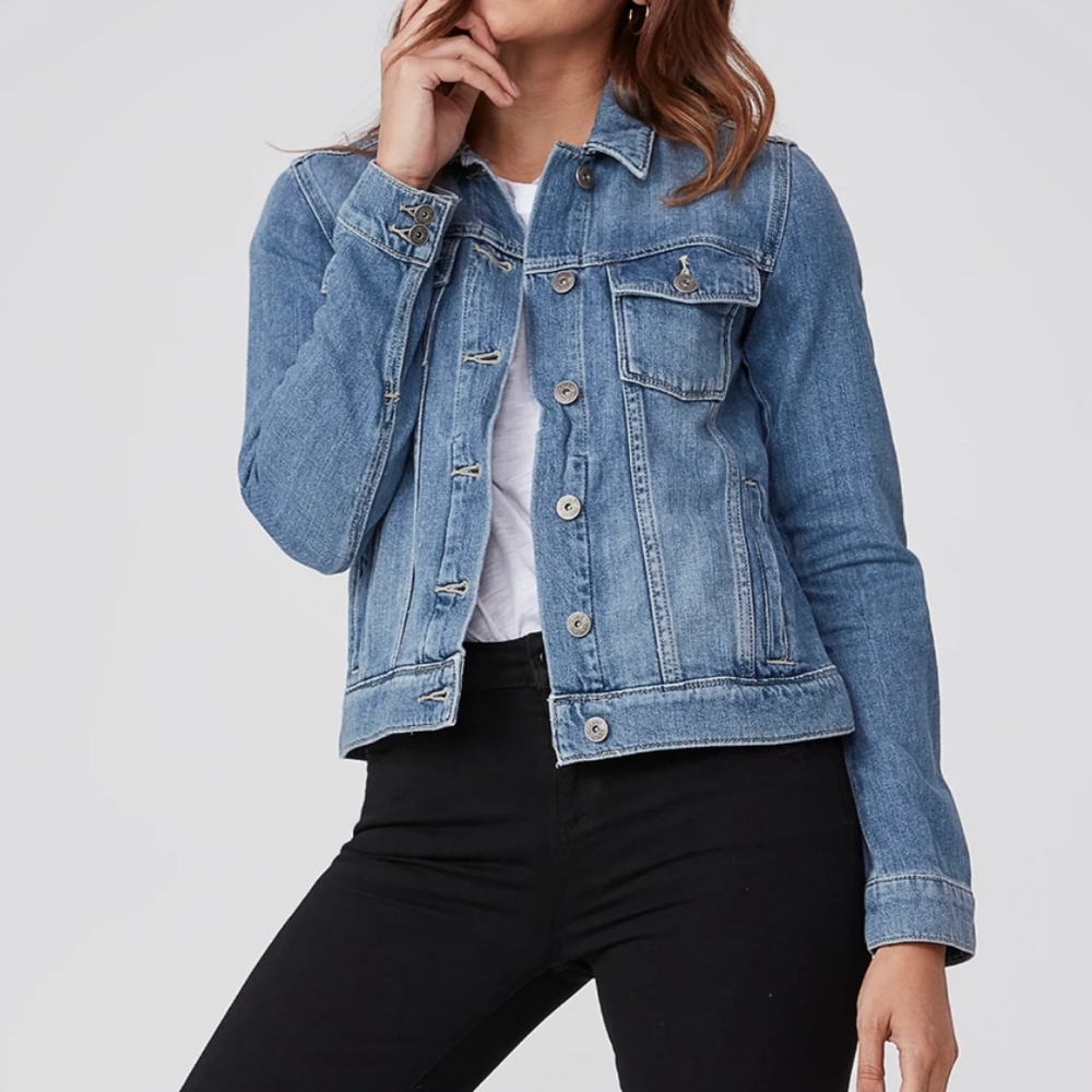 Paige Rowan Denim Jacket Size Small